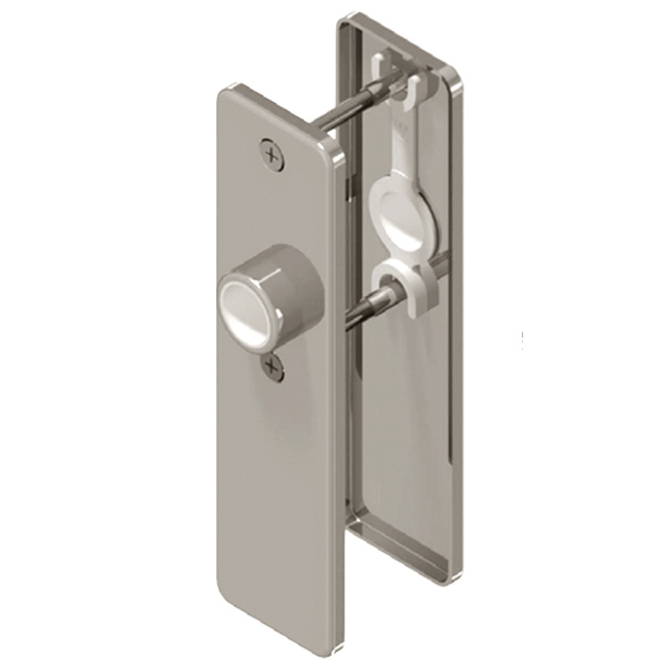 GSV Schwepper and S&B Escutcheons 165 x 45 mm pair. Satin Stainless Steel