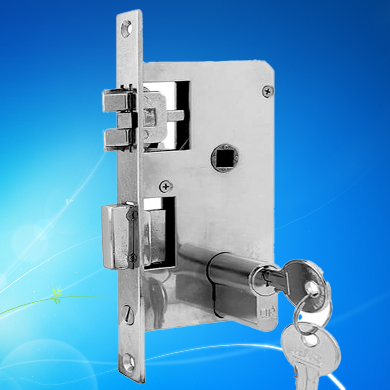 Entry Mortise Lock  75 mm Backset for Profile Cylinder (not included) SEE ATTACHED OUR OLCESE PROGRAM