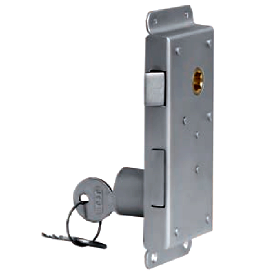 Rim Lock Entry Model with Round Cylinder Keyway. 30 mm Backset. For 3/4 Inch thick Doors