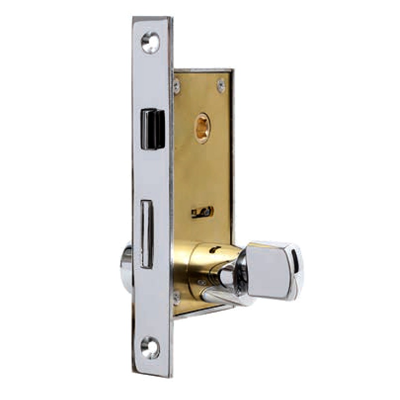 Door Lock 30 mm Backset with Cylinder Key - Thumb-turn Function