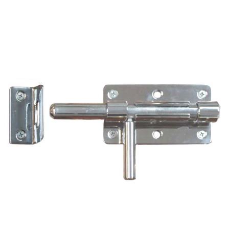 Barrel bolt Heavy Duty. 110 x 60 mm. Satin Stainless Steel