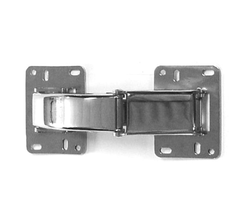 Easy On Hinge size  110 x 64 mm, Door Thickness: 20 mm or 3/4 inch. 