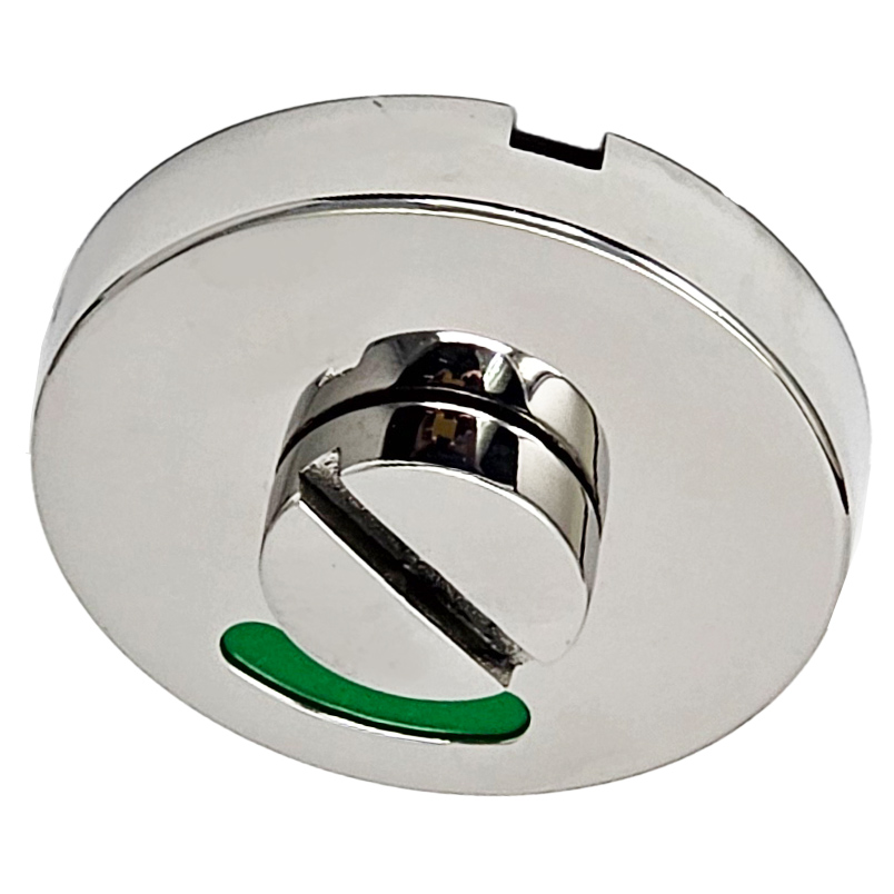 GSV Schwepper and S&B Indicator for Privacy Mortise Locks, Polished Stainless Steel each
