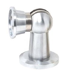 Magnetic Door Holder Satin Chrome plated Brass HD