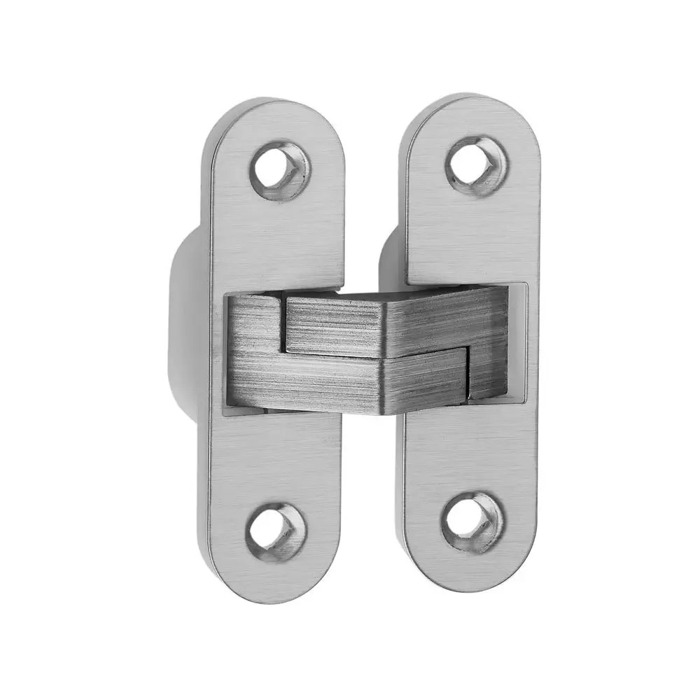 invisible hinge inox 66. Size 89 x 56 mm Minimum door thickness 1-1/4 inch.