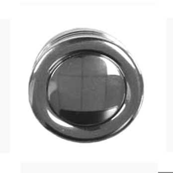 Button and Ring For Pushbutton Locks. Thick Wall 