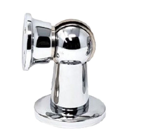 Magnetic Door Holder Polished Chrome Plated Brass LD