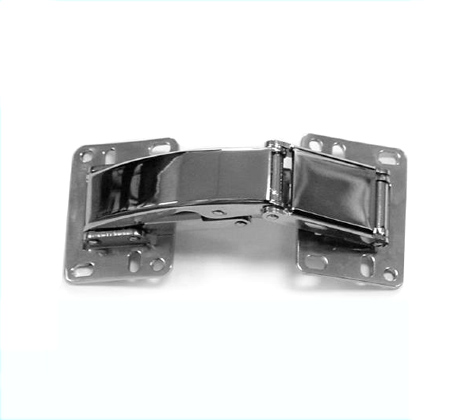 Easy On Hinge  Size 75 x 42 mm, 316 Polished Heavy Duty Stainless Steel