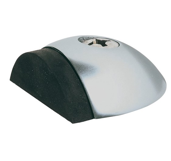 Doorstop. Floor mounting. 18 mm or 3/4" high