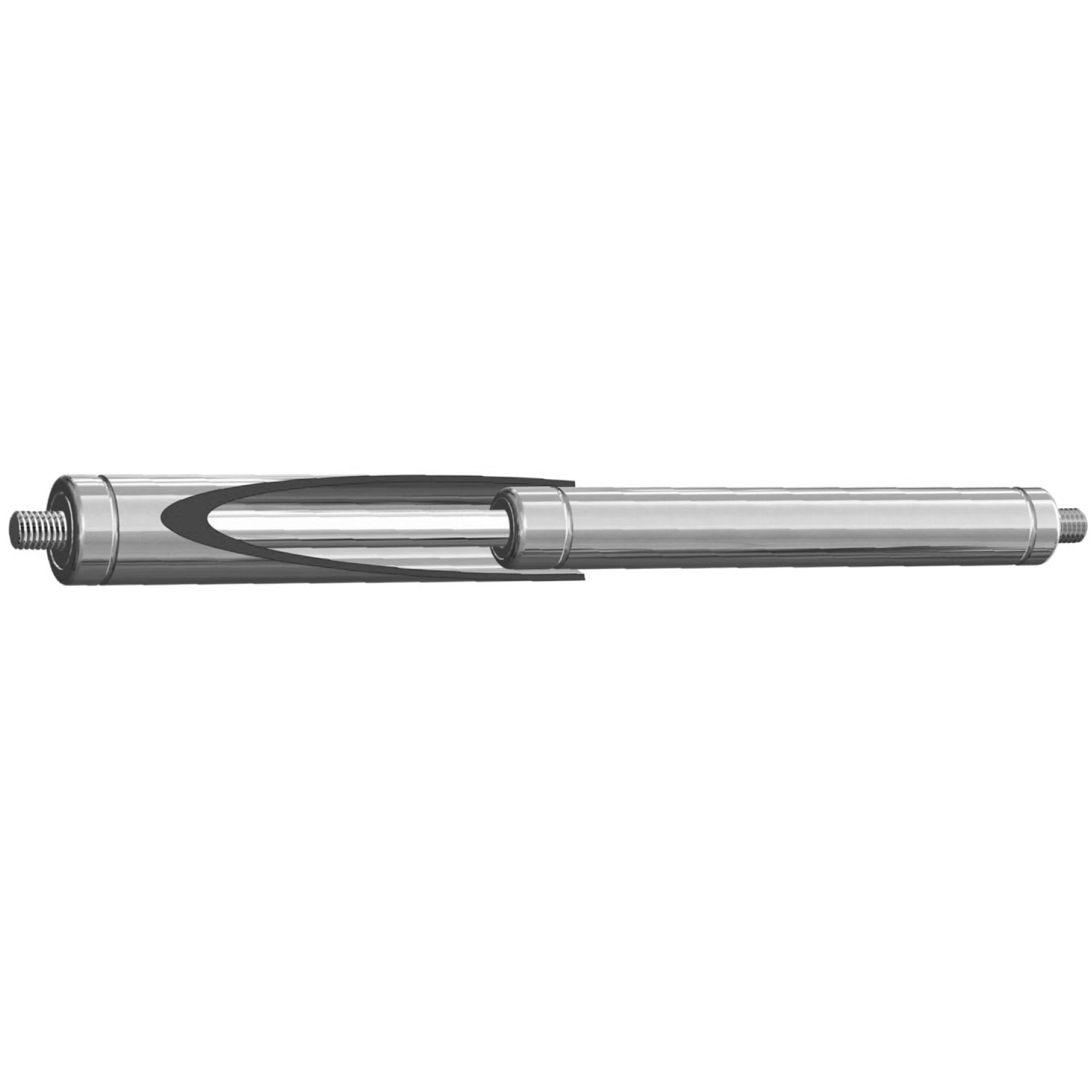 Gas Spring Series 10-23-250 mm With Protection Tube. Specify Newton Force Below