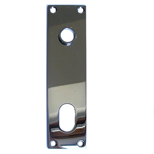 Escutcheon Pair Trioving/Vingcard. Polished Stainless Steel