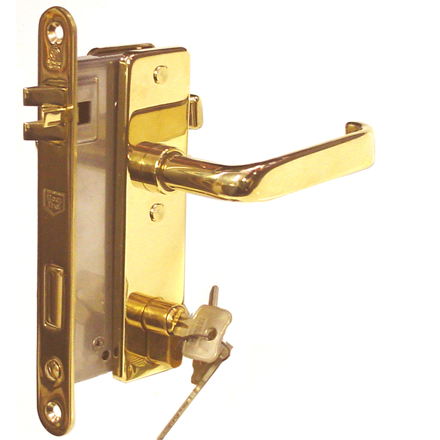 - Picture showing Brass Polished GSV / S&B Marine Grade Entry lock