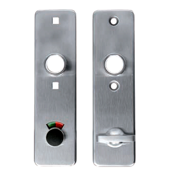 Privacy escutcheon  165 x 45 mm pair 